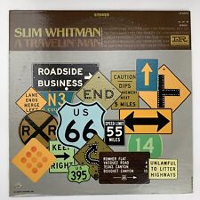 Slim Whitman A Travelin Man LP Record Album Vinyl picture