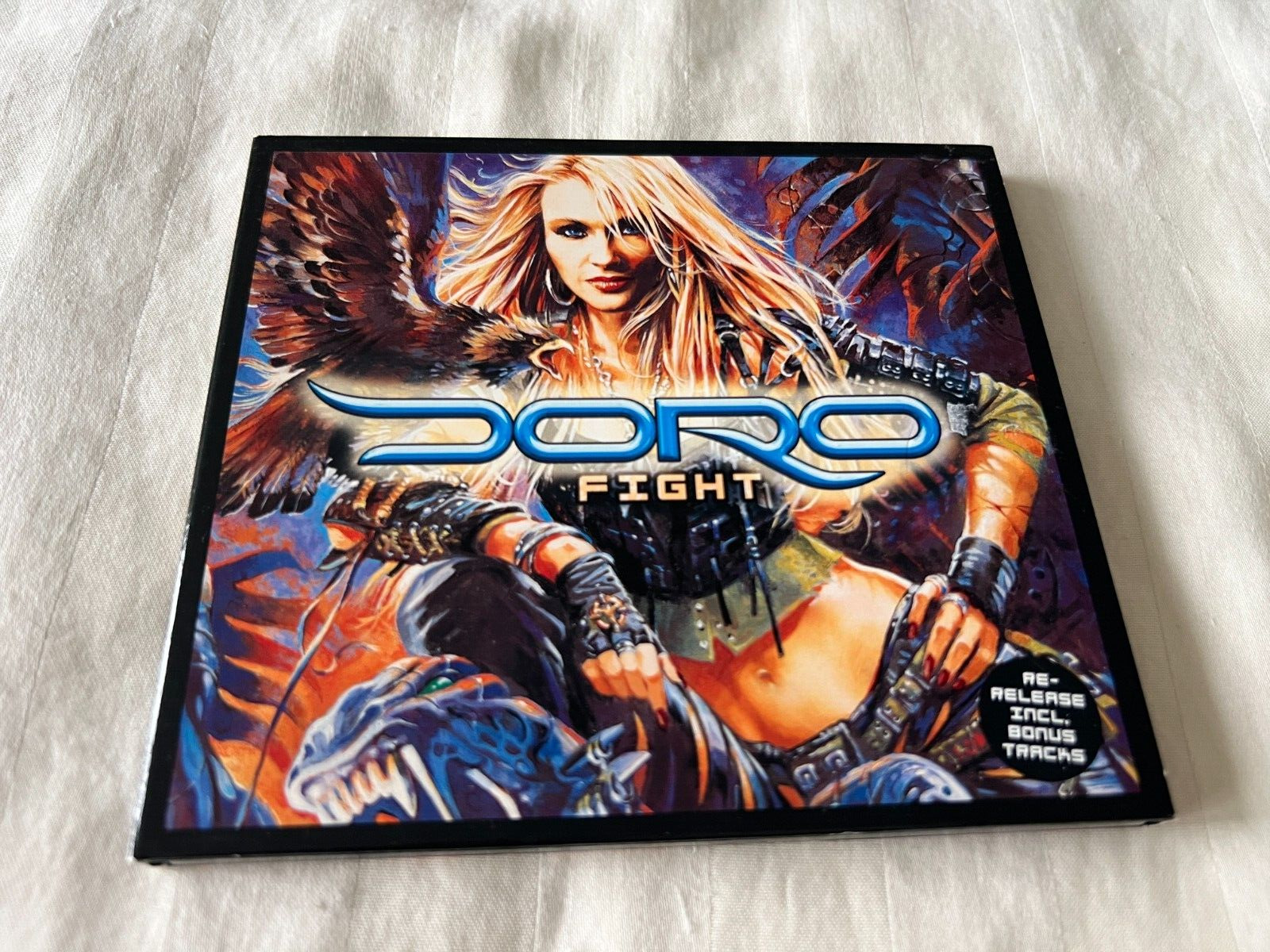 Doro - Fight CD 2010 SPV Import Germany Bonus Tracks Warlock 80s Metal OOP RARE