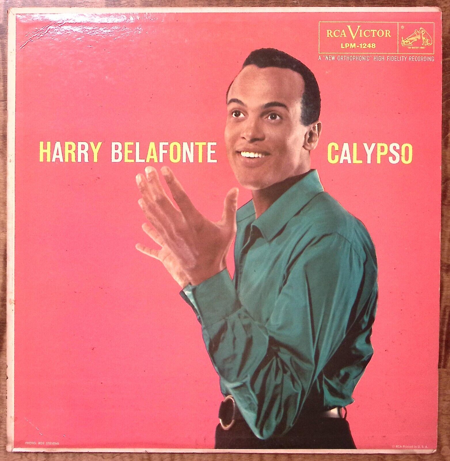 HARRY BELAFONTE CALYPSO RCA VICTOR RECORDS VINYL 197-58