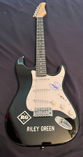 RILEY GREEN AUTOGRAPHED ZENY ELECTRIC GUITAR W/COA & PIC picture