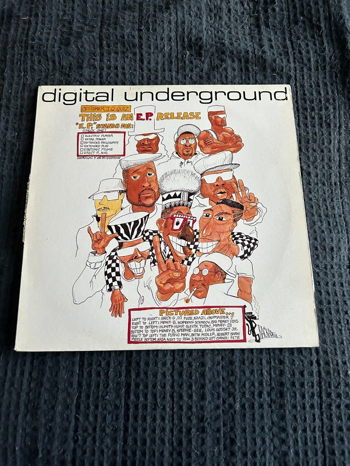Digital Underground ‎– This Is An E.P. Release OG Pressing VG+/VG Sleeve