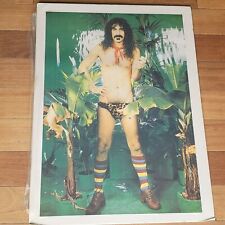 Rare Frank Zappa's Mothers ‎– Swiss Cheese/Fire Original Poster Made in EEC VTG picture