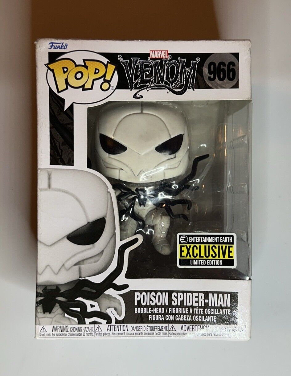 Funko Pop Vinyl: Marvel - Poison Spider-Man (Chase) (Glows in the Dark) -...