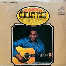 Charley Pride - Country Charley Pride Vinyl LP - VG - w/ autograph  picture