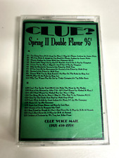 DJ Clue Spring II Double Flavor Cassette Mixtape Rap Tape Promo Tested Rare picture