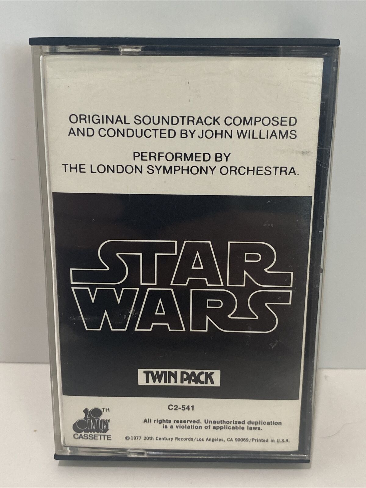 Vtg 1977 Star Wars Soundtrack Twin Pack Cassette, The London Symphony Orchestra 
