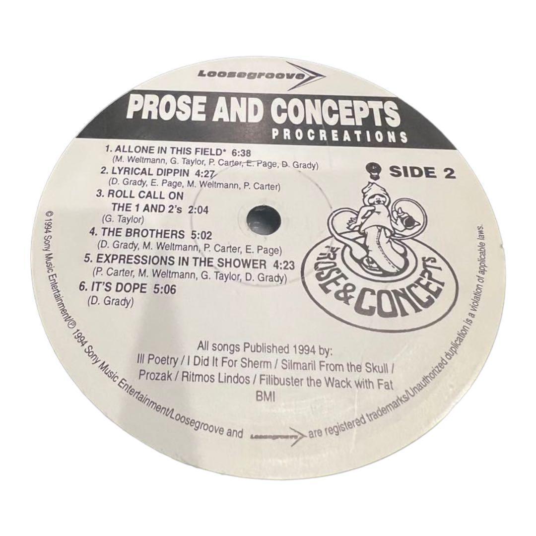 [Japan Used Record] Prose And Concepts Procreations