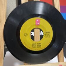 BILLY PAUL:  Me and Mrs Jones / Your Song  7” 45 rpm picture