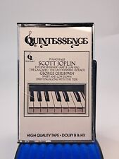 The Entertainer Piano Rags Scott Joplin George Gershwin Cassette Tape Jazz Piano picture