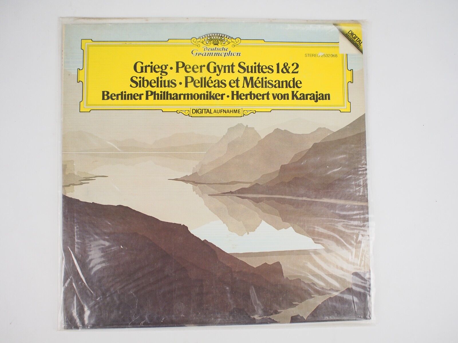 Grieg: Peer Gynt Suites 1 & 2 Sibelius Pelleas et Melisande Karajan 2532 068 NM