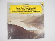 Grieg: Peer Gynt Suites 1 & 2 Sibelius Pelleas et Melisande Karajan 2532 068 NM picture