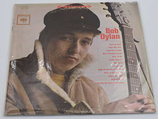 BOB DYLAN s/t self-titled debut 1st album LP COLUMBIA CS-8579 1962