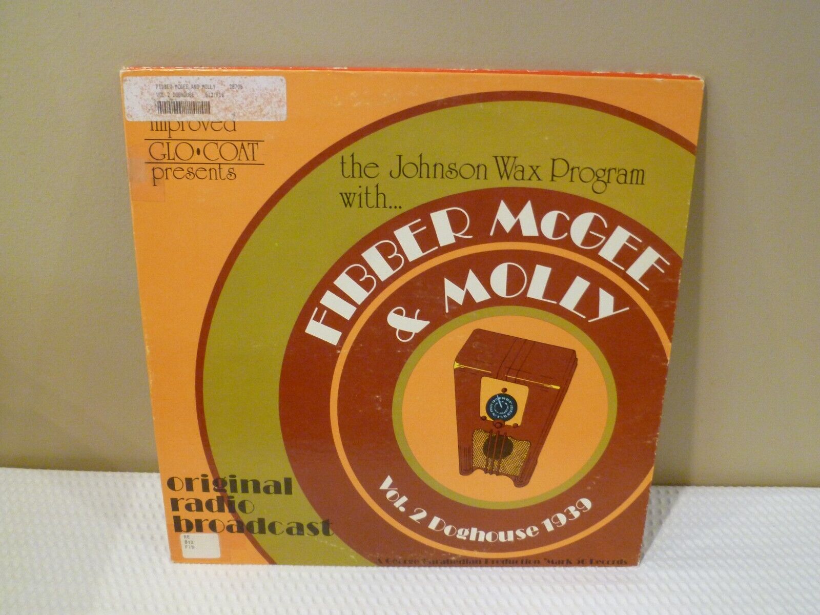 Fibber McGee & Molly Doghouse LP Original Vinyl Album - Complete Episode