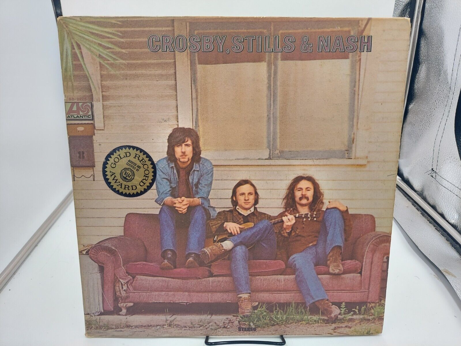 Crosby Stills Nash Self-Titled LP Record Album 1969 1st Ultrasonic Clean VG+.