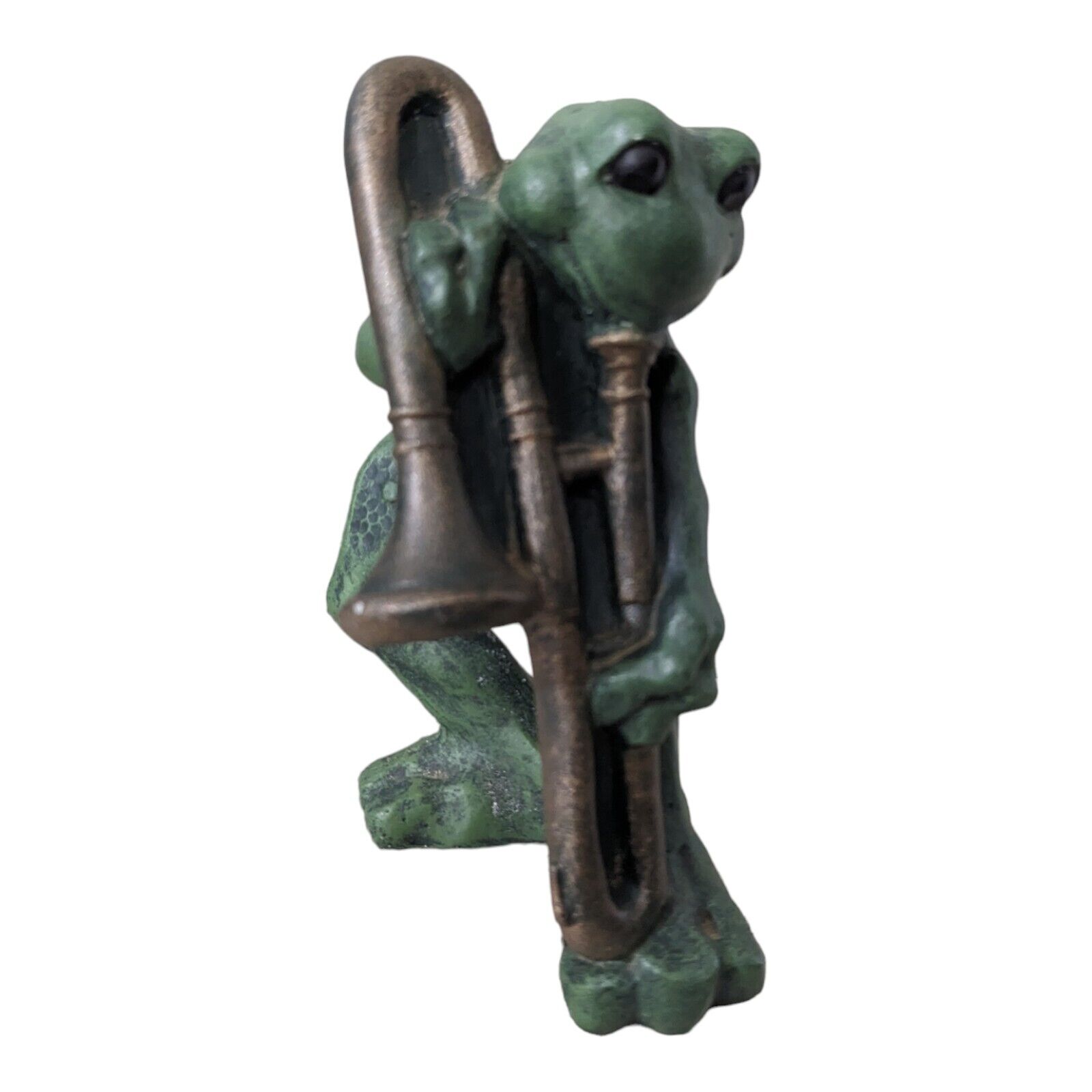 Vintage Frog Playing Trombone Vintage Parastone Jazz Frog Music Playing Frog