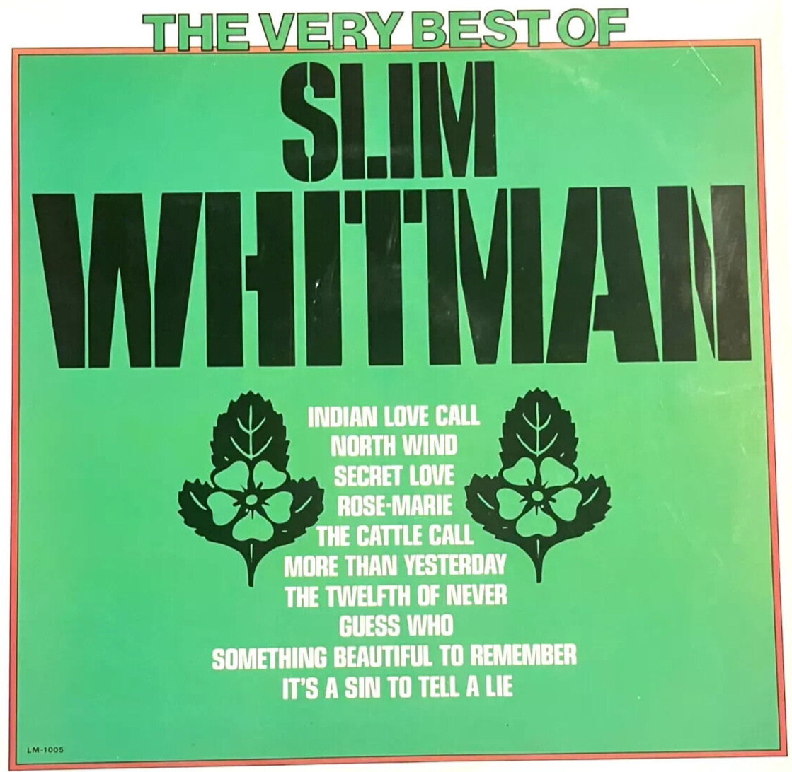 SLIM WHITMAN - The Very Best of Slim Whitman - Vinyl - NEW - 