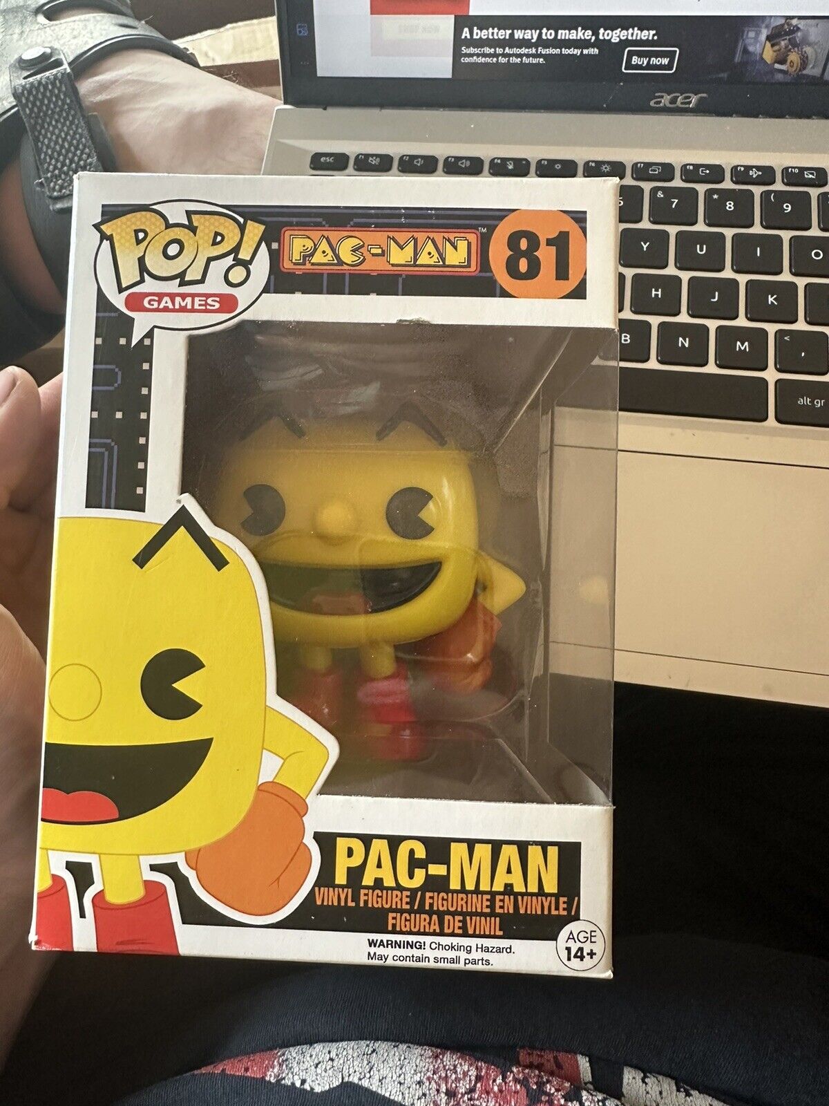Funko Pop Vinyl: Pac-Man - Pac-Man #81 (NEW, IN BOX) 