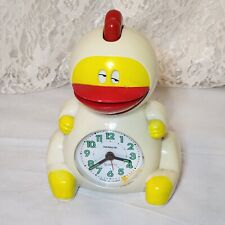 Vintage Rooster Chicken Alarm Clock  Talking Music Not Working For Parts Repair picture