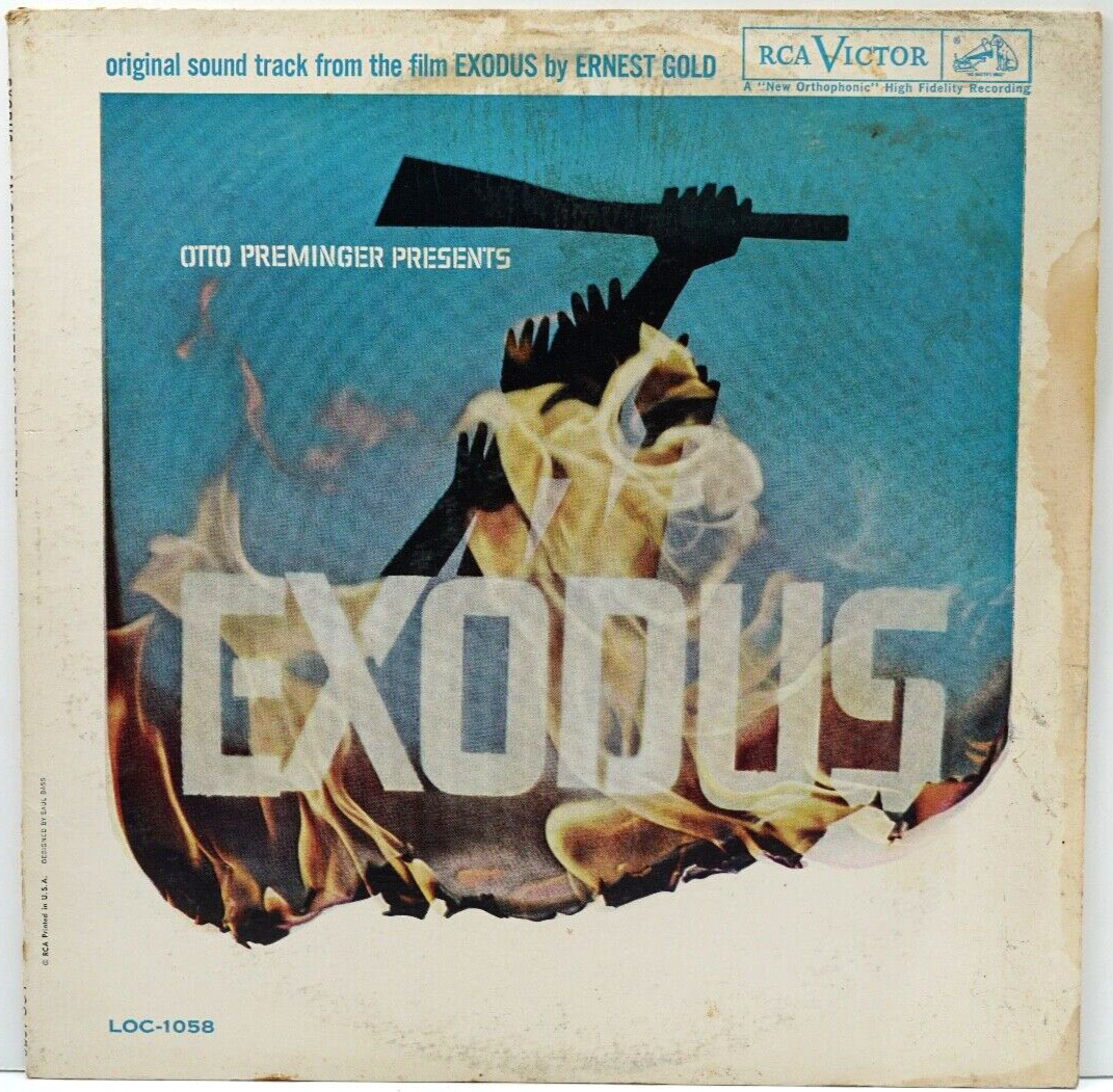 Vintage Ernest Gold - Exodus - An Original Soundtrack Recording Vinyl Record