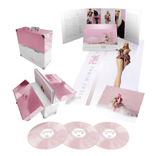 Nicki Minaj Pink Friday Exclusive Deluxe Pink Glitter Colored Vinyl Box Set 3LP picture