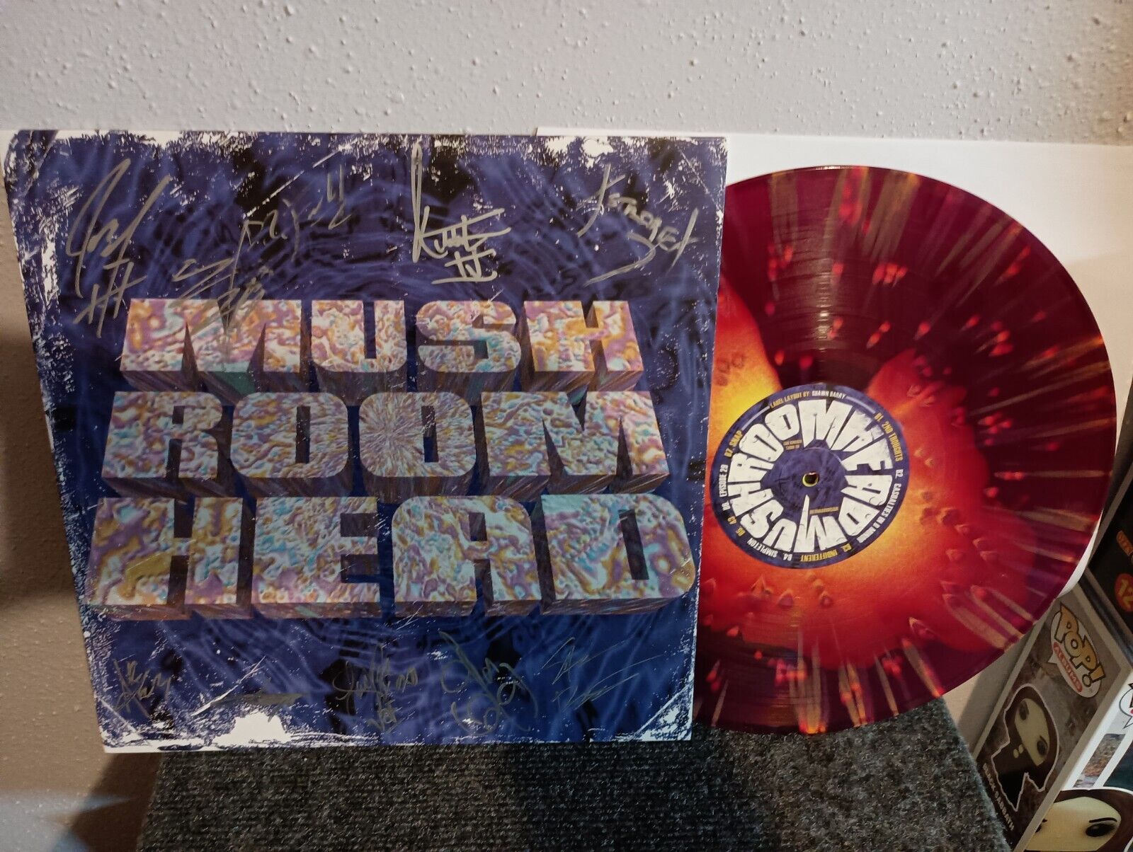 Mushroomhead Self-Titled LP STARBURST Vinyl SIGNED BY All 10 Band Members