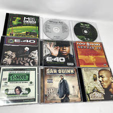 Bay Area Rap CDs HipHop West Coast Lot of 9 E40 Mac Mall Too Short Y2K 90s 2000s picture