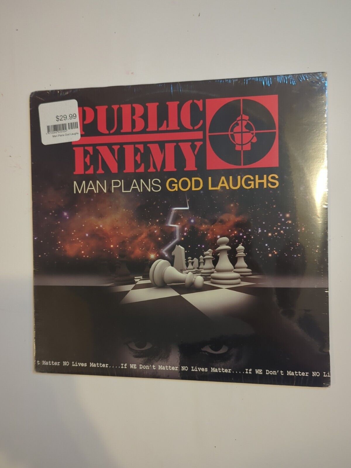 New Public Enemy: Man Plans God Laughs 2015 Lp Old-school  Hip Hop Vinyl DJ Rap