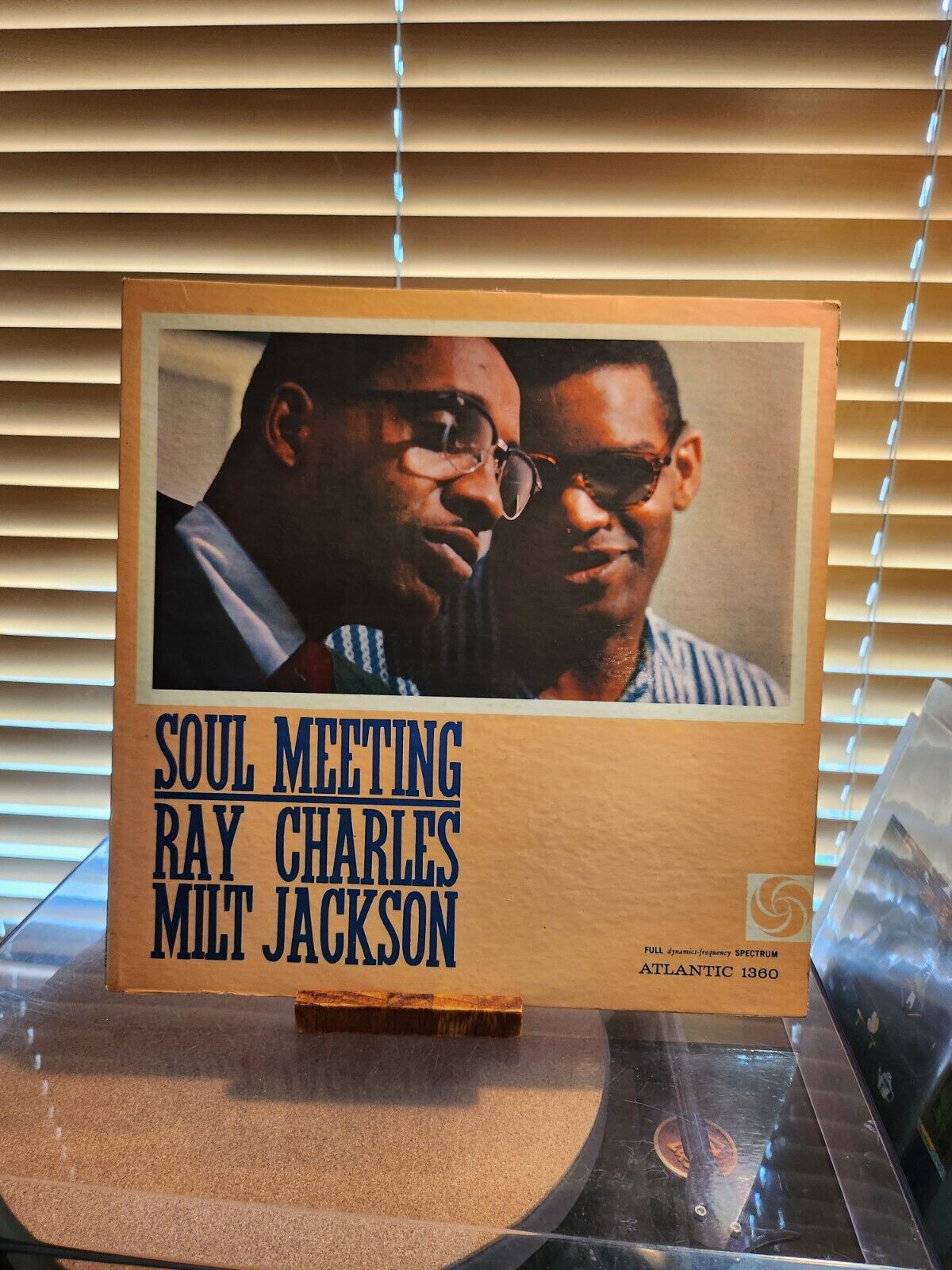Ray Charles & Milt Jackson, Soul Meeting, 1962 1st Atlantic Mono, #1360