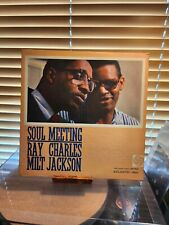Ray Charles & Milt Jackson, Soul Meeting, 1962 1st Atlantic Mono, #1360 picture