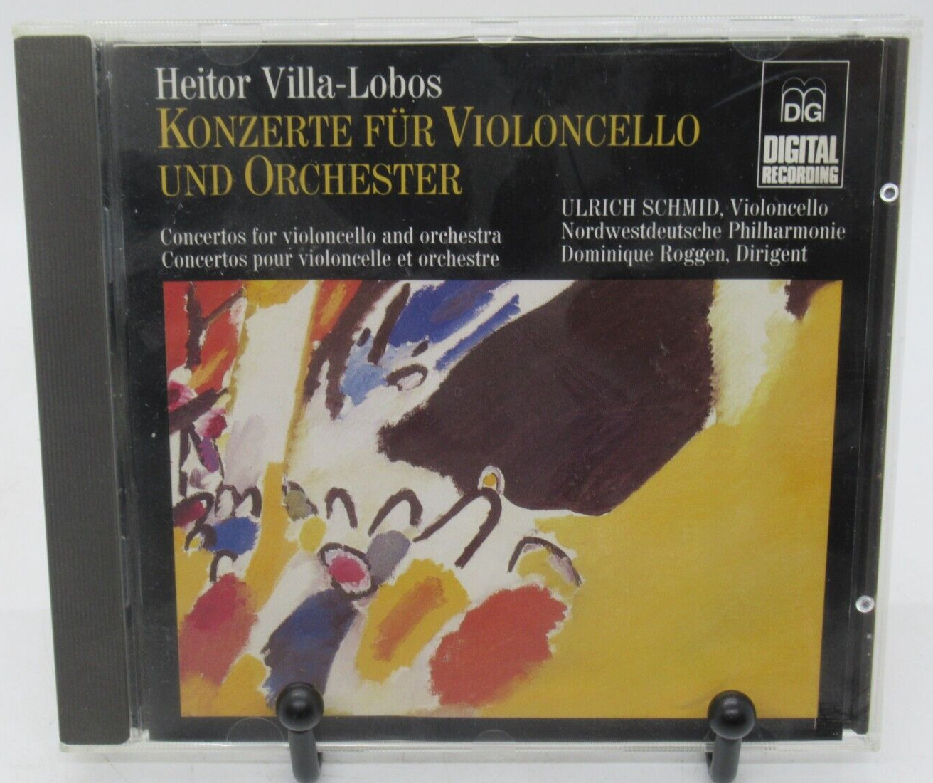 ULRICH SCHMID - HEITOR VILLA-LOBOS: KONZER FUR VIOLONCELLO UND ORCH. MUSIC CD