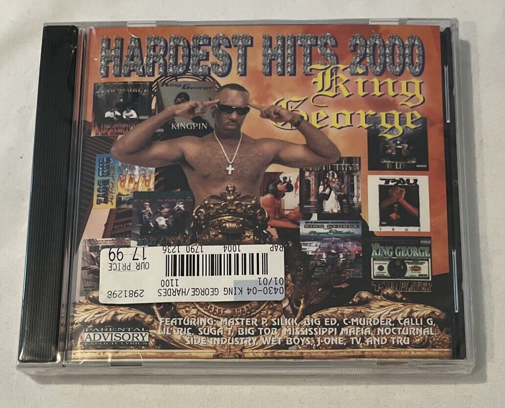 Hardest Hitz 2000 [PA] by King George (CD, 2000, Me & Mine) SEALED