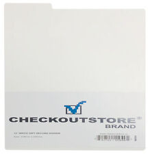 COS White Plastic Record Dividers 33 RPM for 12