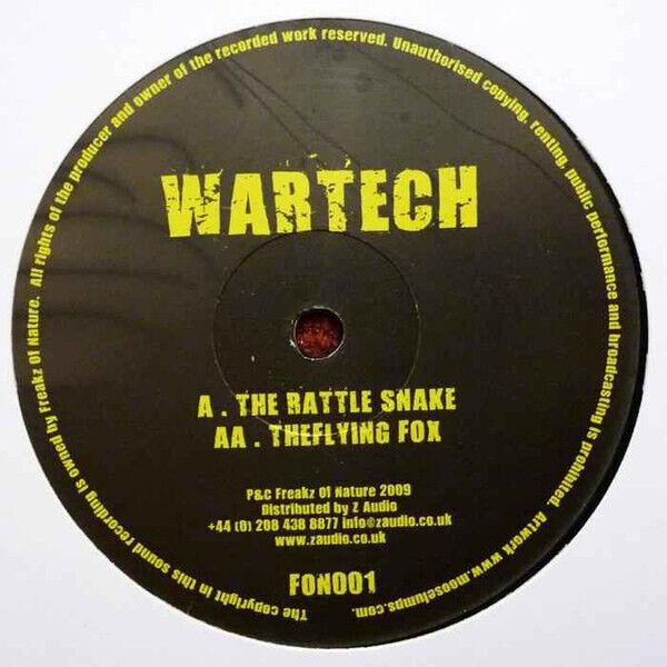 Wartech - The Rattle Snake / The Flying Fox (12\