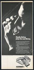 1978 Charlie McCoy photo Hohner harmonica vintage trade print ad picture