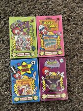 McDonalds Vintage 1995 Happy Meal Toy Magical Radio Cassettes Complete Set Of 4 picture
