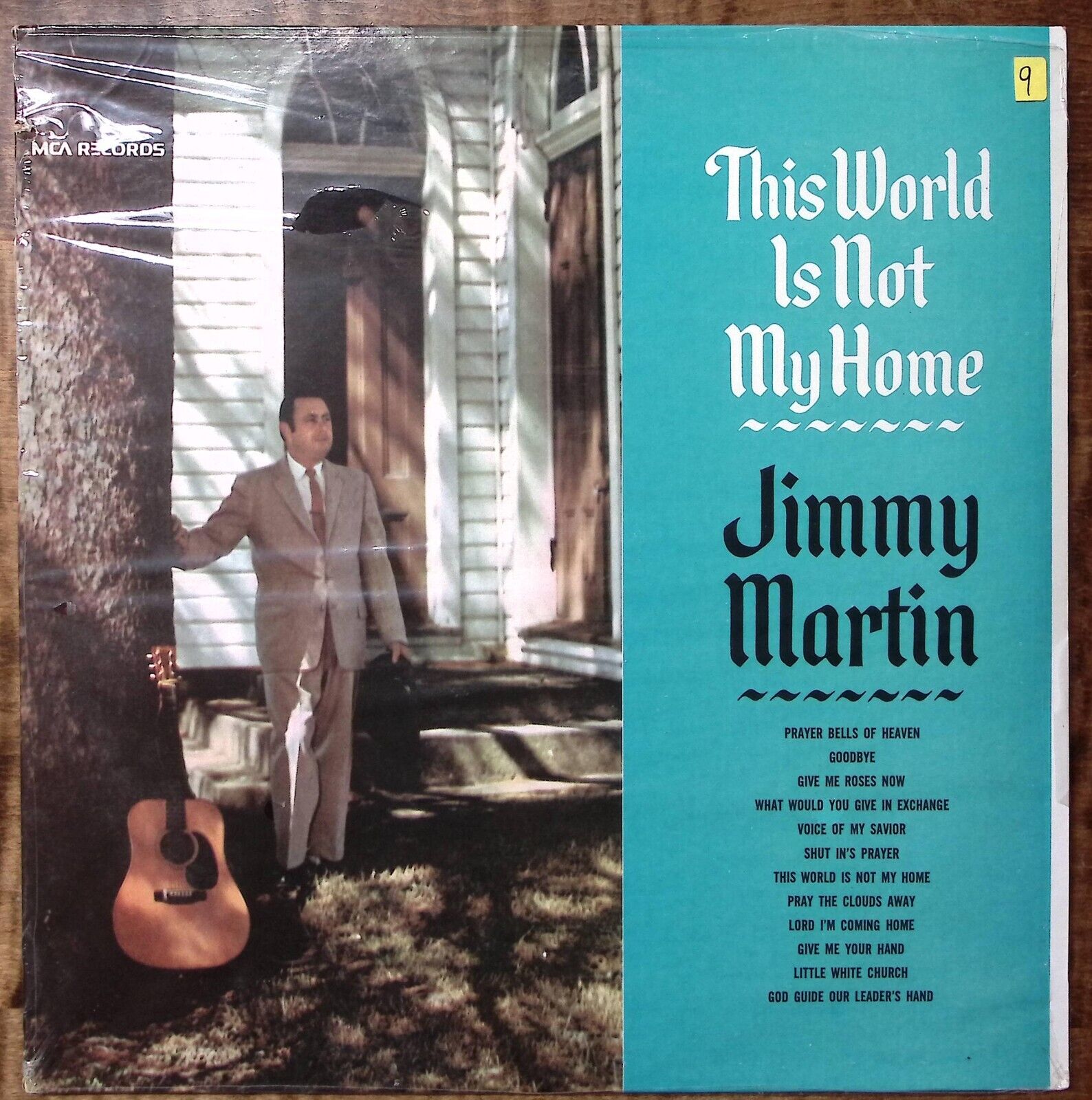 JIMMY MARTIN THIS WORLD IS NOT MY HOME MCA RECORDS STILL SEALED VINYL LP 201-20
