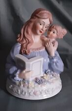 Vintage Mother & Daughter Music Box, Approx. 7