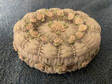 Vintage Floral & Paisley music box (The San Francisco Music Box Company). picture