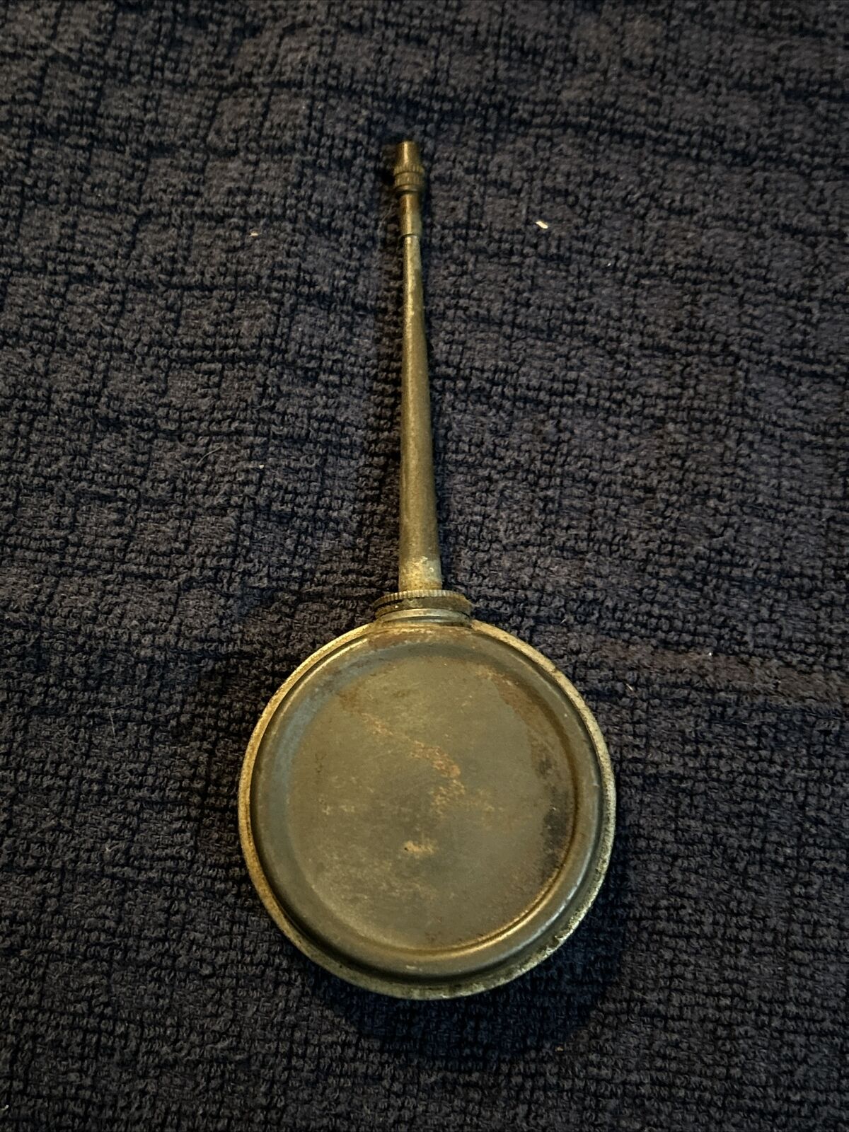 Vintage Banjo Oil Can With Cap
