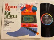 It’s Christmas Time With Hank Thompson LP Capitol Vintage 60s Holiday GD+ picture