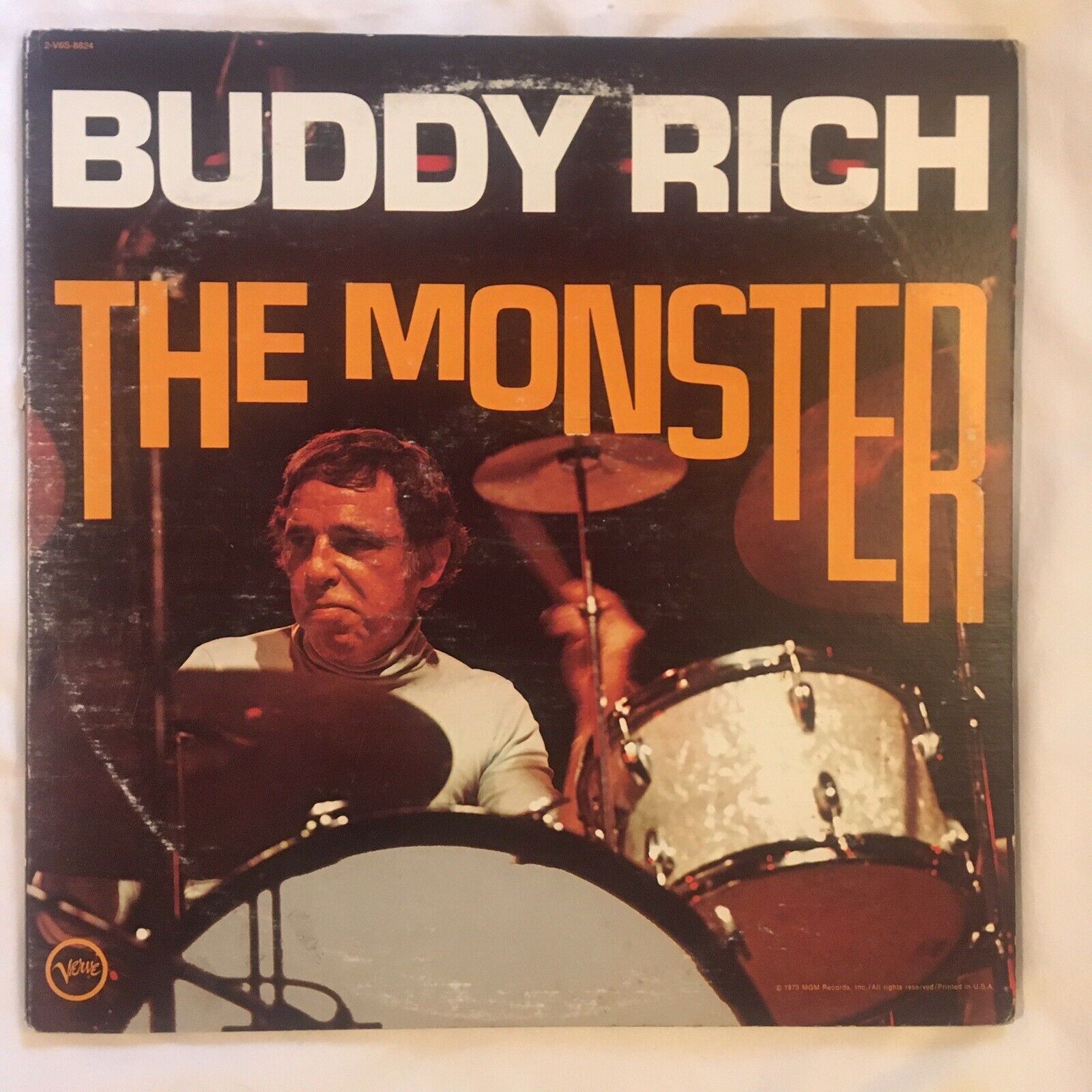 BUDDY RICH MONSTER FIRST PRESS PROMO DOUBLE VINYL LP RECORD ALBUM STEREO VERVE
