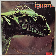 Iquana - Self Titled Lion LP Cutout - Prog Jazz Rock Fusion - Ultrasonic Cleaned picture
