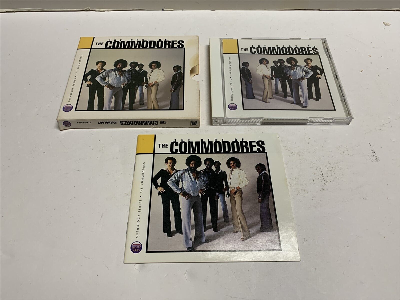 Anthology: The Best of the Commodores [1995] by Commodores 2 CD\'s Motown 