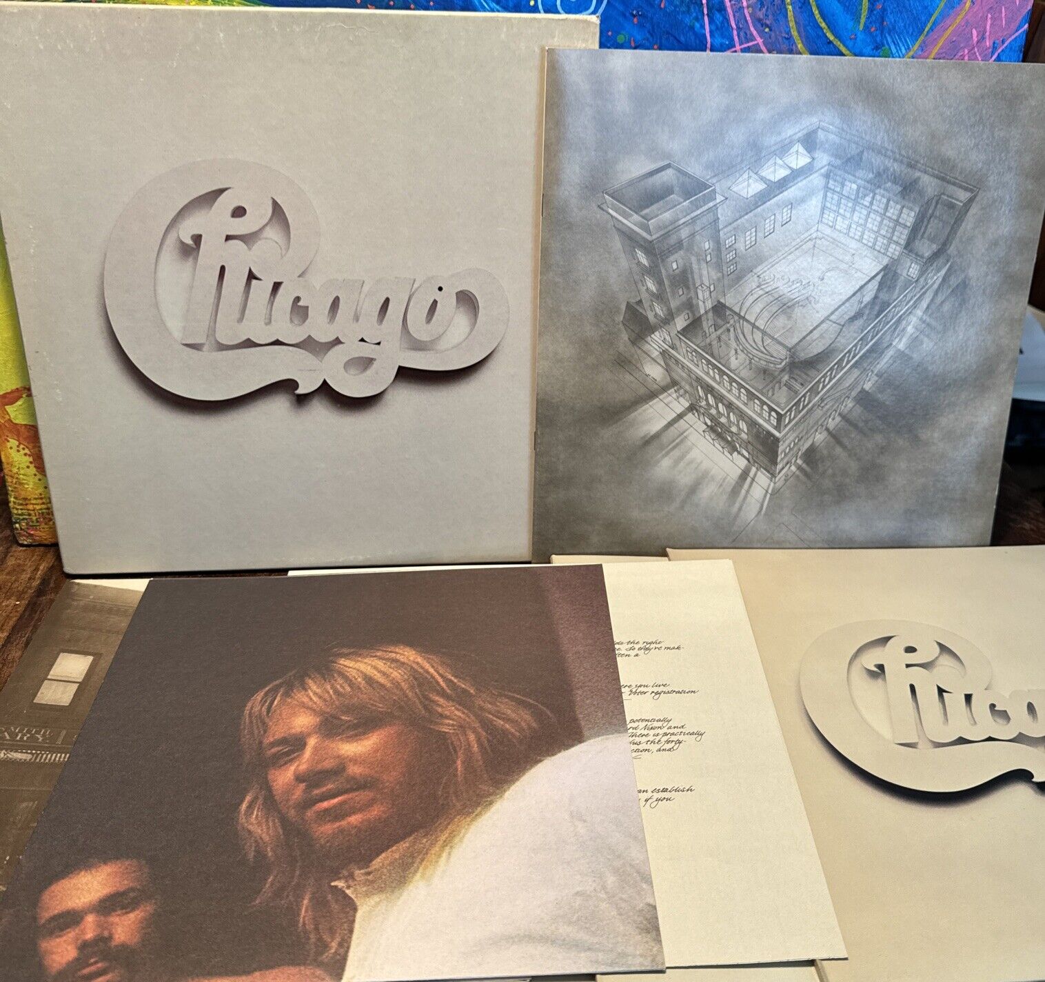 Chicago At Carnegie Hall Box set 4xLP, AL 30866 W/ All 4 Posters & Booklet EX