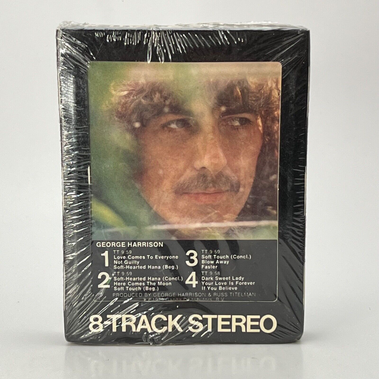 George Harrison Sealed 8 Track DAH M8 3255 Beatles Free Fast Shipping