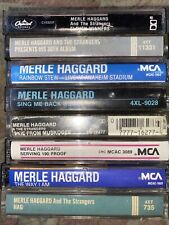 Country Merle Haggard And The Strangers Lot Of 8 Cassettes picture