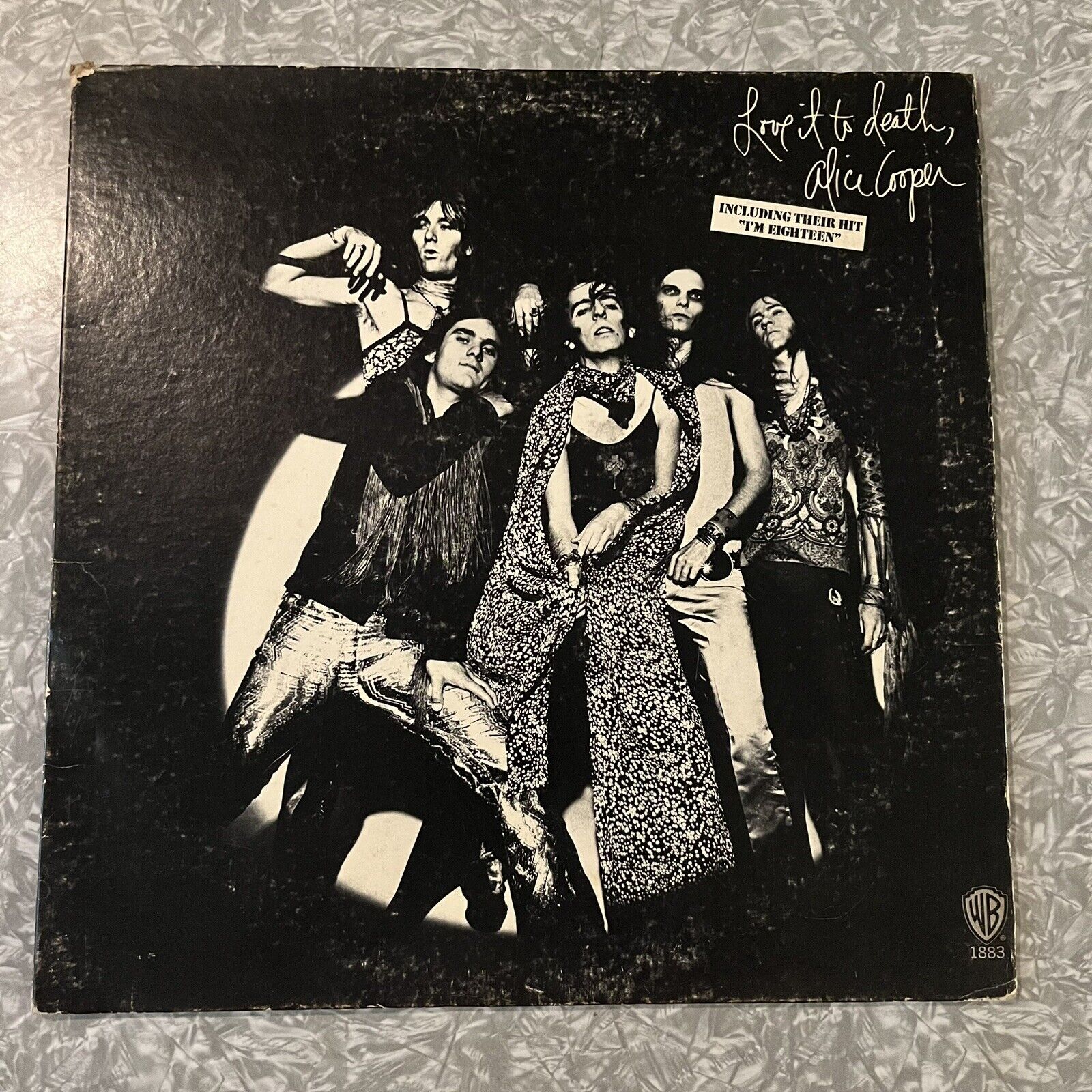 Alice Cooper: Love It To Death (LP, 1971) UNCENSORED RELEASE: WB: Thumb: VG+