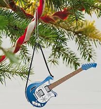 2018 Hallmark Keepsake Ornament FreeBird Blue Guitar Lynyrd Skynyrd Magic Sound picture