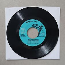 The Kids Somebody Come And Play, People In Your Vinyl 45 Sesame Street VG 8-105 picture