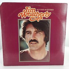 Jim Weatherly Album Vinyl 1976 ABC Records Stereo Country Rock Pictures & Rhymes picture